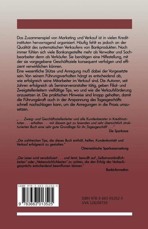 Produktbild: F&uuml;hren und Verkaufen in der Zweigstelle