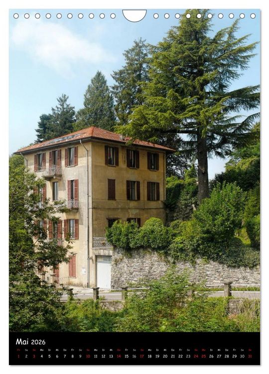 Produktbild: Lago di Como Ansichten 2026 (Wandkalender 2026 DIN A4 hoch), CALVENDO Monatskalender
