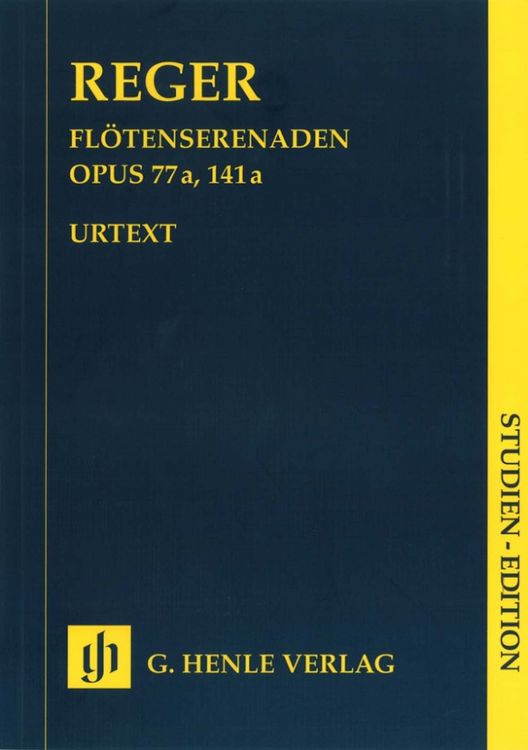 Produktbild: Max Reger - Serenaden op. 77a und op. 141a f&uuml;r Fl&ouml;te (Violine), Violine und Viola