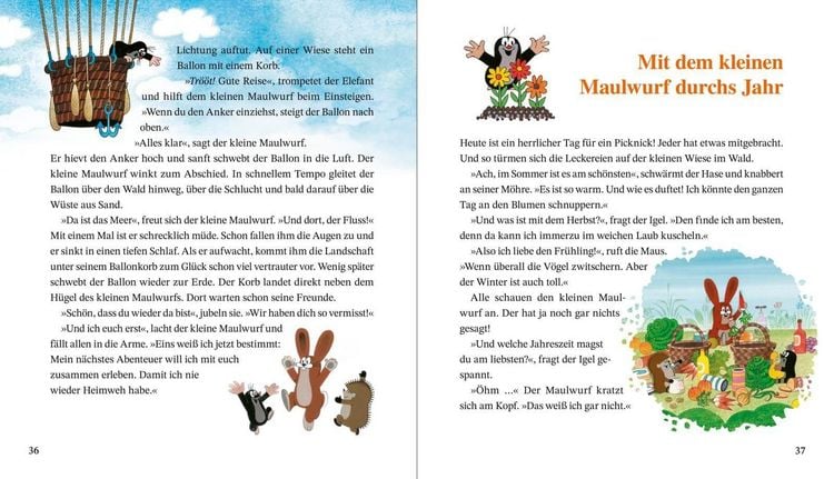 Produktbild: Hallo, kleiner Maulwurf! Das gro&szlig;e Vorlesebuch