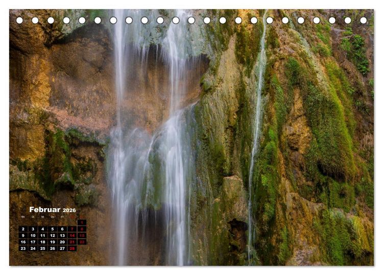 Produktbild: Naturwunder Plitvicer Seen (Tischkalender 2026 DIN A5 quer), CALVENDO Monatskalender