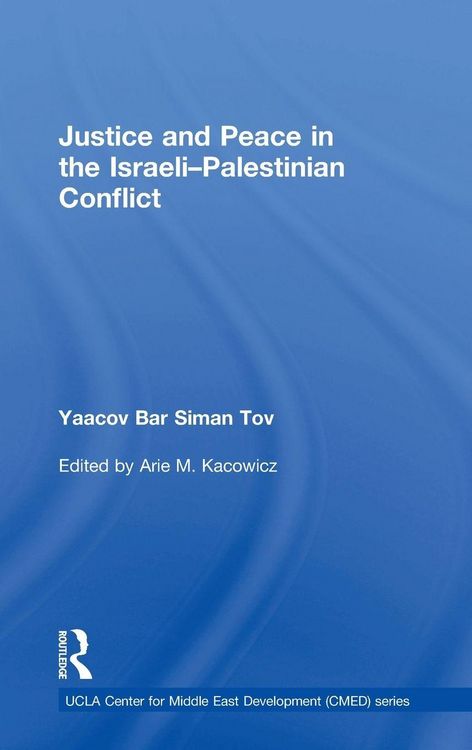 Produktbild: Justice and Peace in the Israeli-Palestinian Conflict