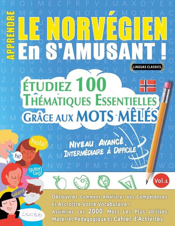 Produktbild: APPRENDRE LE NORV&Eacute;GIEN EN S'AMUSANT - NIVEAU AVANC&Eacute;