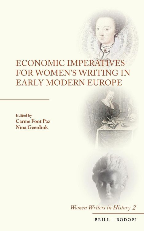 Produktbild: Economic Imperatives for Women's Writing in Early Modern Europe