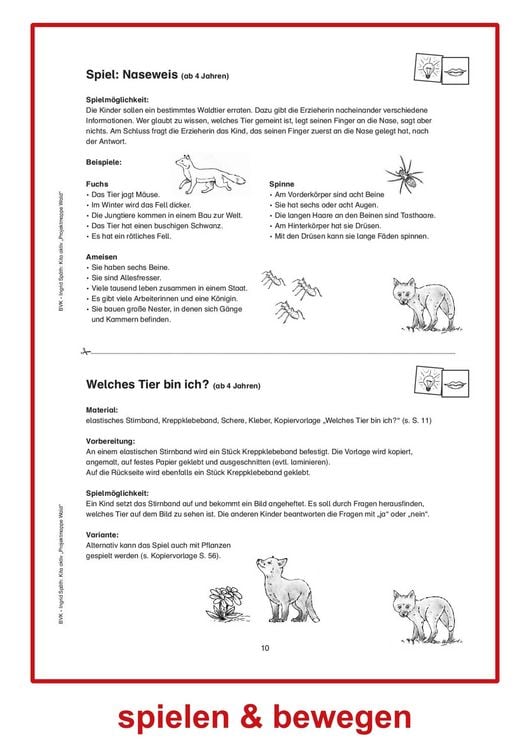 Produktbild: Kita aktiv Projektmappe Wald
