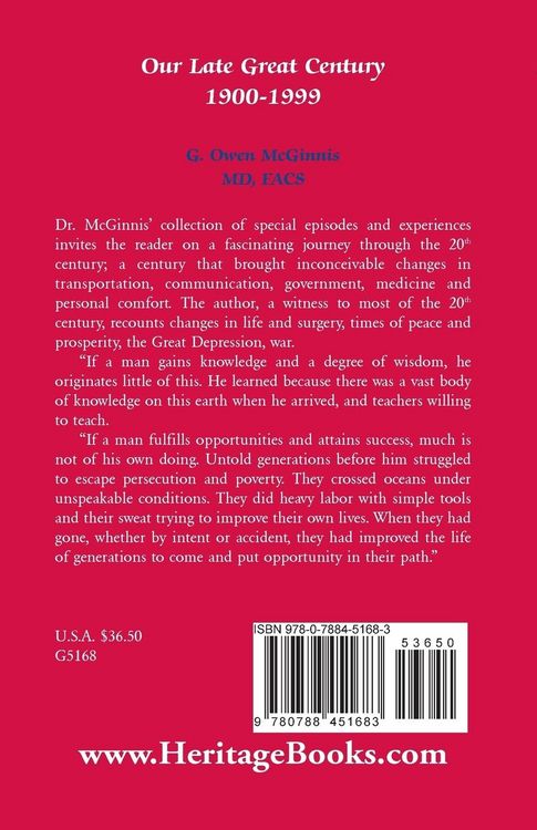 Produktbild: Our Late Great Century, 1900-1999