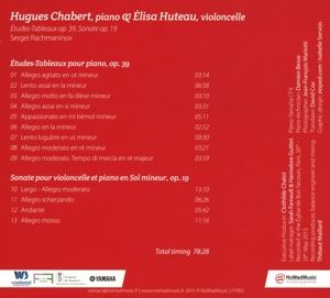 Produktbild: Etudes-Tableaux op. 39,Sonate op. 19 | Sergei Rac
