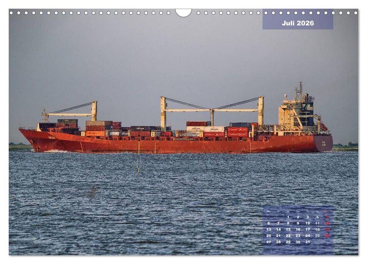 Produktbild: Faszination Seefahrt (Wandkalender 2026 DIN A3 quer), CALVENDO Monatskalender