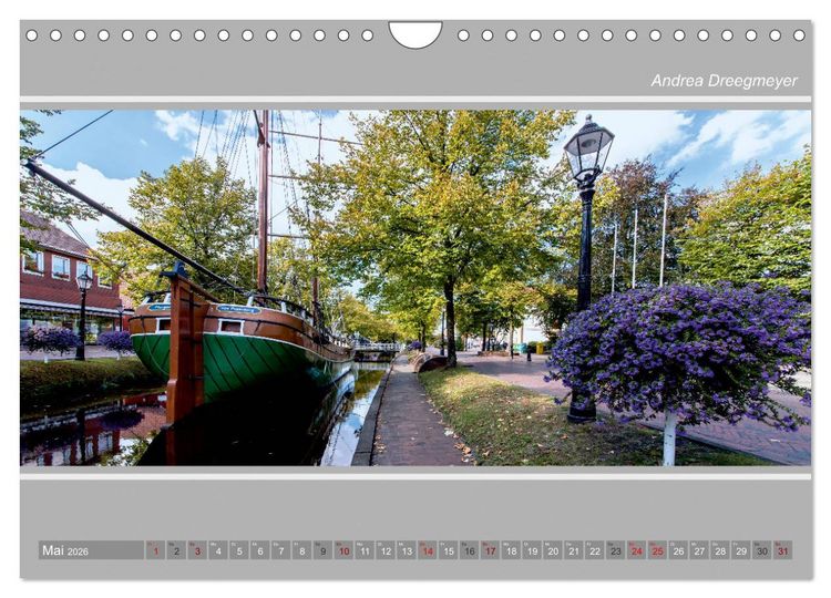 Produktbild: Papenburg-Panorama (Wandkalender 2026 DIN A4 quer), CALVENDO Monatskalender