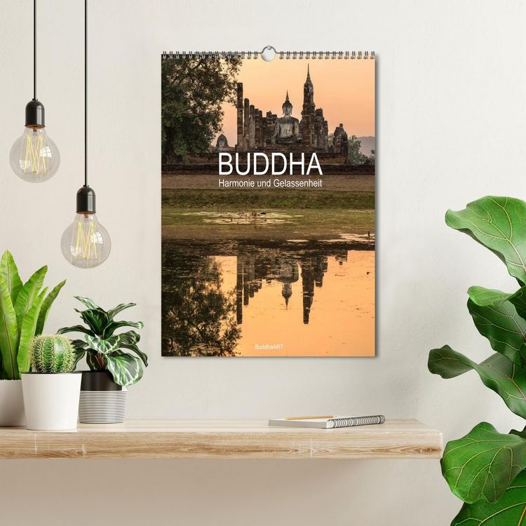Produktbild: Buddha - Harmonie und Gelassenheit (Wandkalender 2026 DIN A3 hoch), CALVENDO Monatskalender