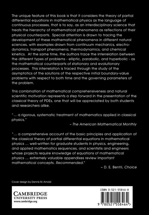 Produktbild: Partial Differential Equations in Classical Mathematical Physics