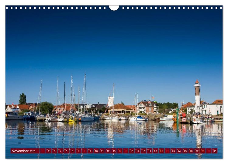 Produktbild: Mecklenburg &ndash; Vorpommern, Sch&ouml;nheiten im Land der Ostseek&uuml;ste (Wandkalender 2026 DIN A3 quer), CALVENDO Monatskalender
