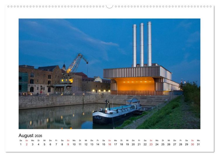 Produktbild: W&uuml;rzburg - Im Lauf der Jahreszeiten (hochwertiger Premium Wandkalender 2026 DIN A2 quer), Kunstdruck in Hochglanz