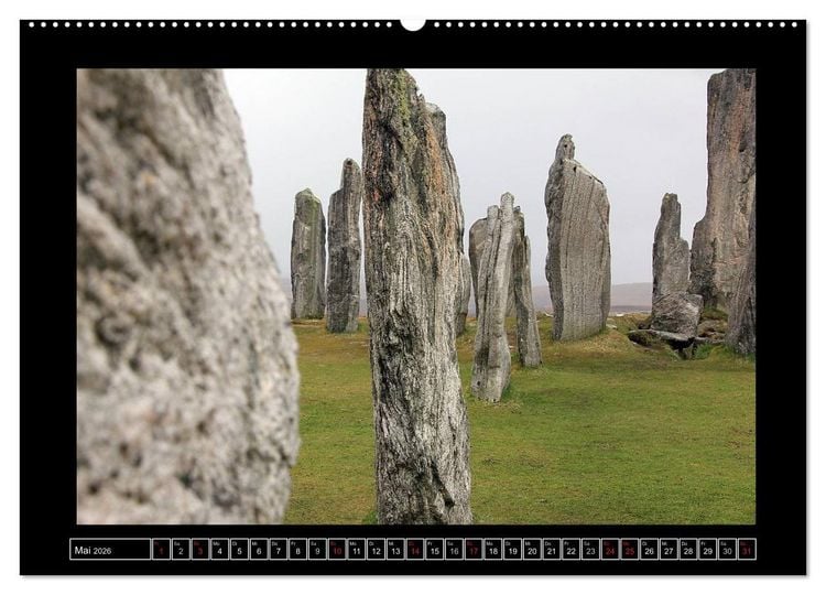 Produktbild: Schottlands wilder Westen (Wandkalender 2026 DIN A2 quer), CALVENDO Monatskalender