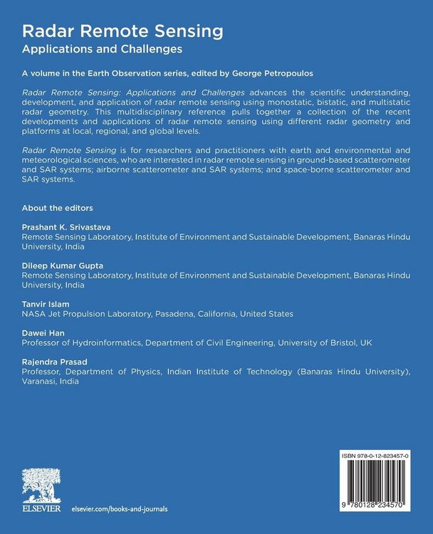 Produktbild: Radar Remote Sensing