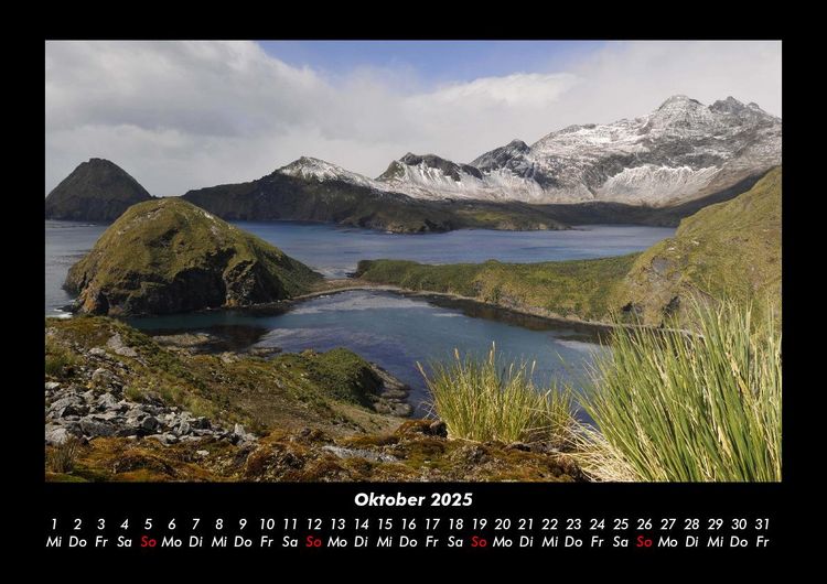 Produktbild: Die Seen der Erde 2025 Fotokalender DIN A3