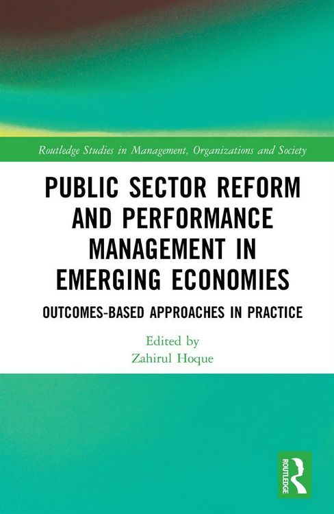 Produktbild: Public Sector Reform and Performance Management in Emerging Economies