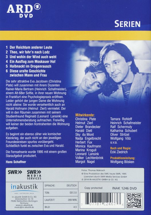 Produktbild: Zoff und Z&auml;rtlichkeit - Staffel 1/Folge 01-06 [2 DVDs]