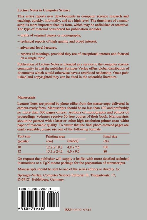 Produktbild: Algebraic Methodology and Software Technology