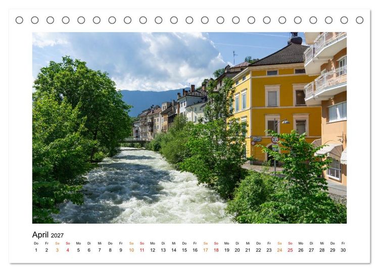 Produktbild: S&uuml;dtirol - Traumhafte Berge und Seen im Norden Italiens (Tischkalender 2027 DIN A5 quer), CALVENDO Monatskalender