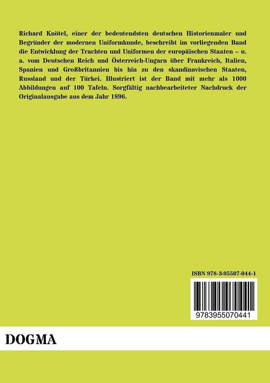 Produktbild: Handbuch der Uniformkunde