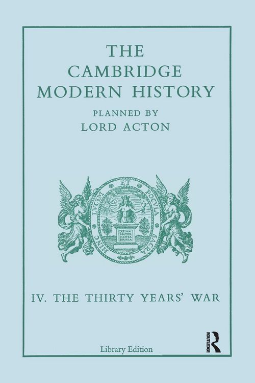 Produktbild: The Cambridge Modern History