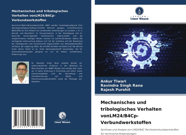 Produktbild: Mechanisches und tribologisches Verhalten vonLM24/B4Cp-Verbundwerkstoffen