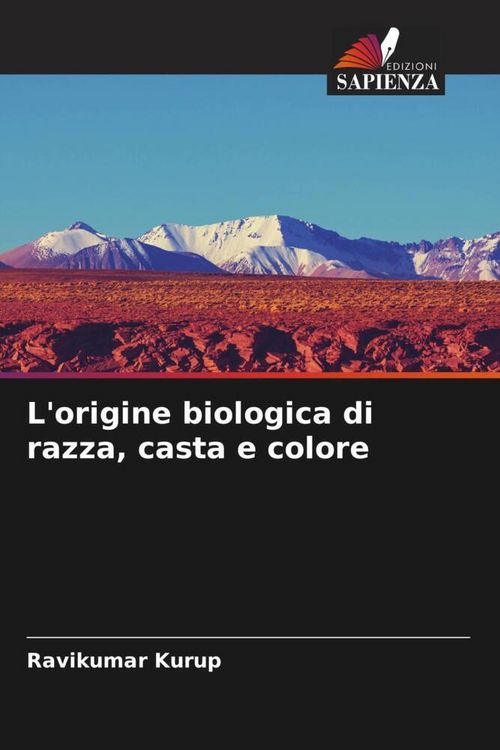 Produktbild: L'origine biologica di razza, casta e colore
