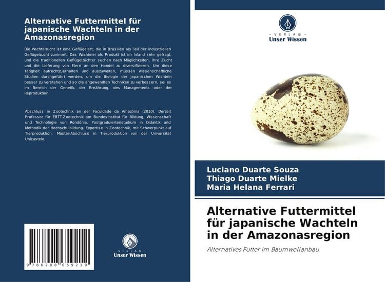 Produktbild: Alternative Futtermittel f&uuml;r japanische Wachteln in der Amazonasregion
