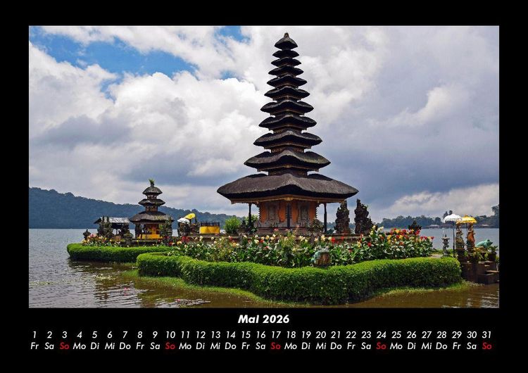 Produktbild: Indonesien 2026 Fotokalender DIN A3