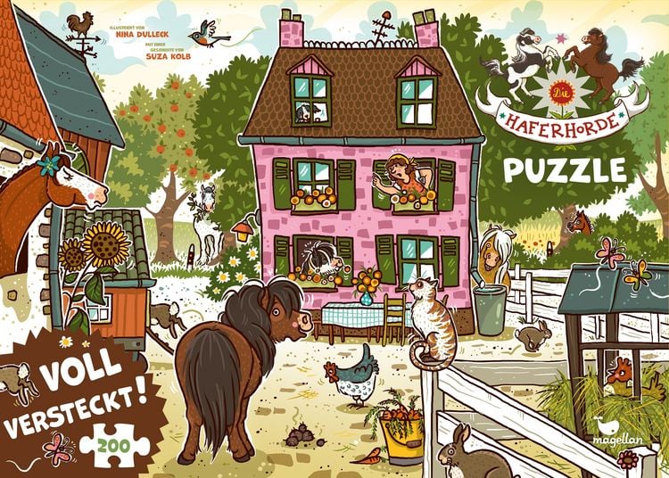 Produktbild: Die Haferhorde - Voll versteckt! (Puzzle)