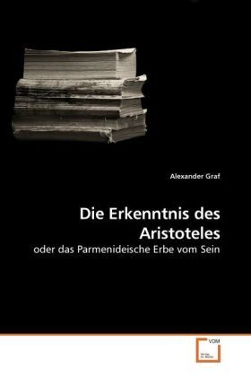 Produktbild: Graf, A: Die Erkenntnis des Aristoteles