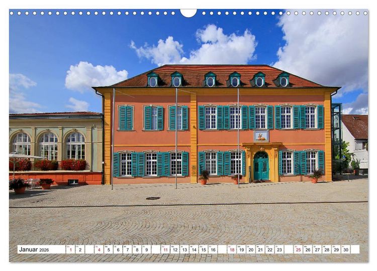Produktbild: Sommer in Schwetzingen von Karin Vahlberg Ruf und Petrus Bodenstaff (Wandkalender 2026 DIN A3 quer), CALVENDO Monatskalender