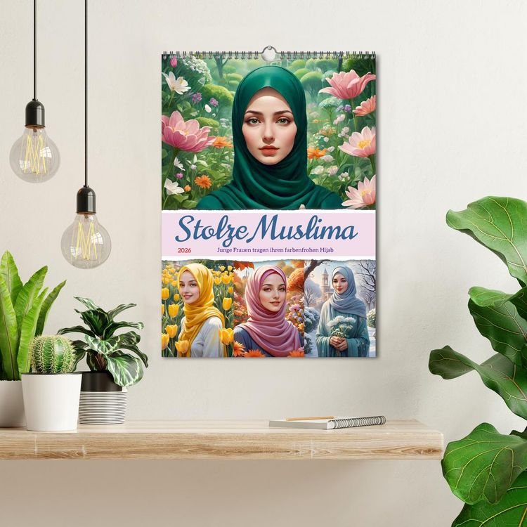 Produktbild: Stolze Muslima (Wandkalender 2026 DIN A3 hoch), CALVENDO Monatskalender