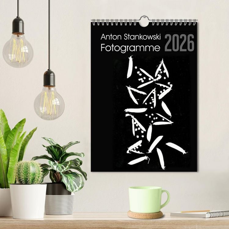 Produktbild: Anton Stankowski Fotogramme (Wandkalender 2026 DIN A4 hoch), CALVENDO Monatskalender