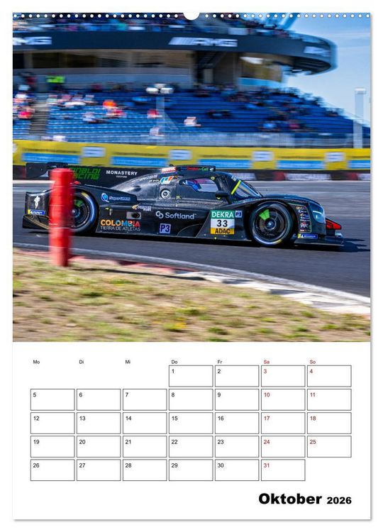 Produktbild: PROTOTYPE RACING am N&uuml;rburgring (hochwertiger Premium Wandkalender 2026 DIN A2 hoch), Kunstdruck in Hochglanz