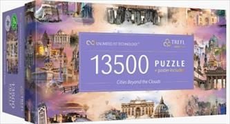 Produktbild: UFT Puzzle 13500 - St&auml;dte jenseits der Wolken