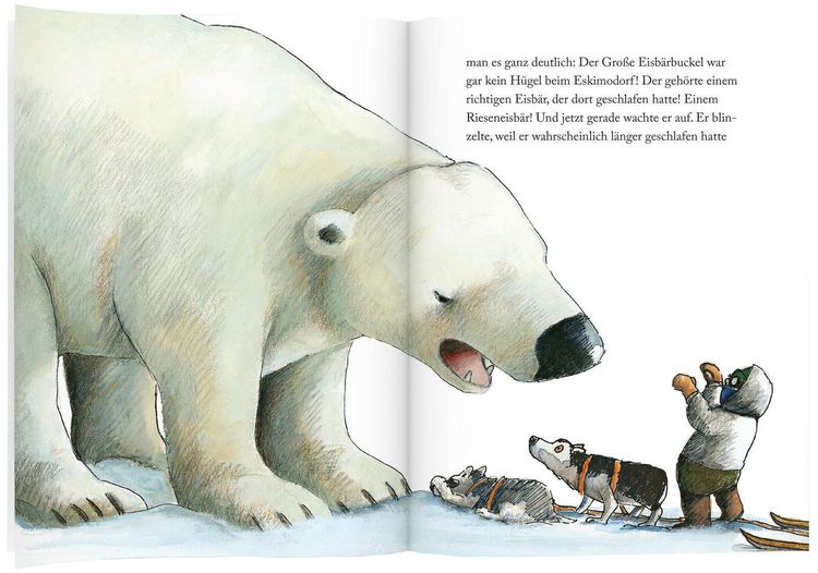 Produktbild: Das gro&szlig;e Rennen um den Eisb&auml;rbuckel / Aklak, der kleine Eskimo Band 1