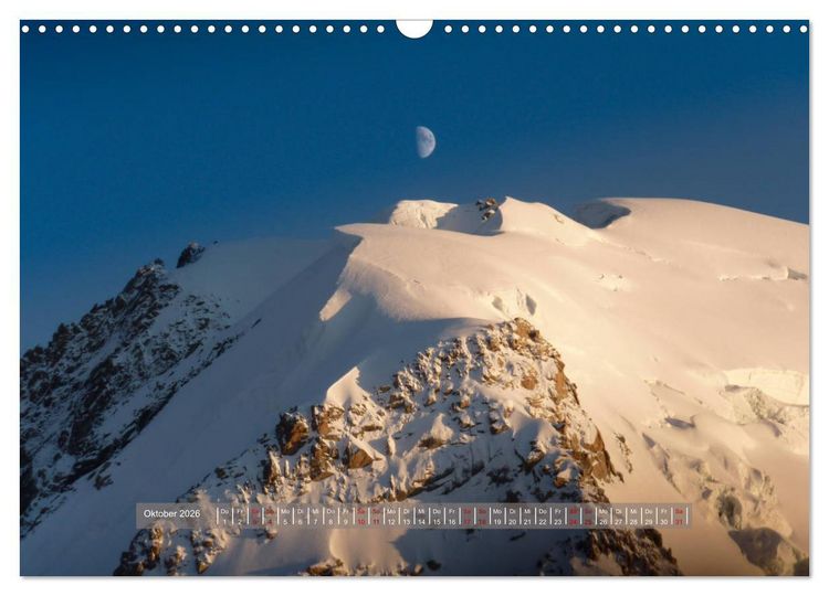 Produktbild: H&ouml;hepunkte unserer Alpen - Bergweh &reg; (Wandkalender 2026 DIN A3 quer), CALVENDO Monatskalender