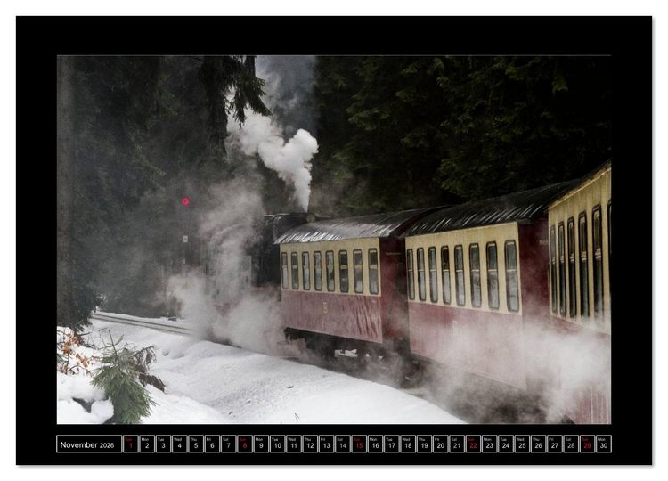 Produktbild: Steam Experience (Wall Calendar 2026 DIN A4 landscape), CALVENDO 12 Month Wall Calendar