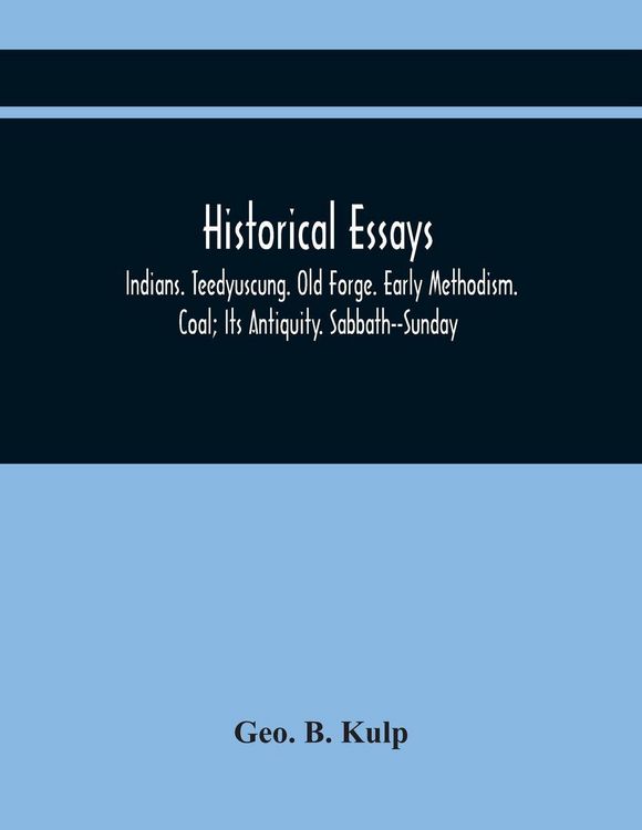 Produktbild: Historical Essays