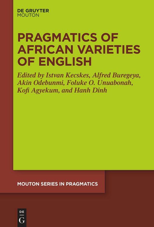 Produktbild: Pragmatics of African Varieties of English