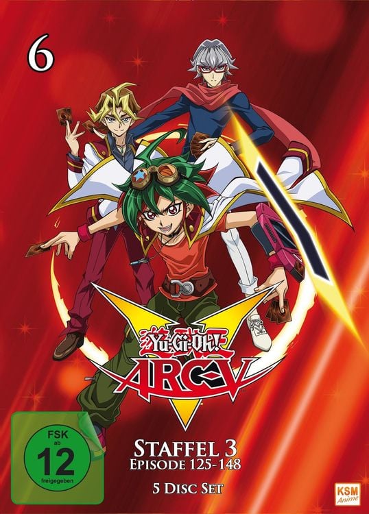 Produktbild: Yu-Gi-Oh! Arc-V - Staffel 3.2: Episode 125-148 [5 DVDs]