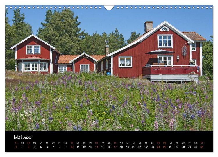 Produktbild: S&uuml;dschweden (Wandkalender 2026 DIN A3 quer), CALVENDO Monatskalender