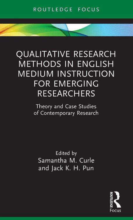 Produktbild: Qualitative Research Methods in English Medium Instruction for Emerging Researchers