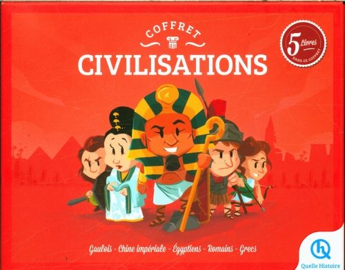 Produktbild: Civilisations : coffret 5 livres