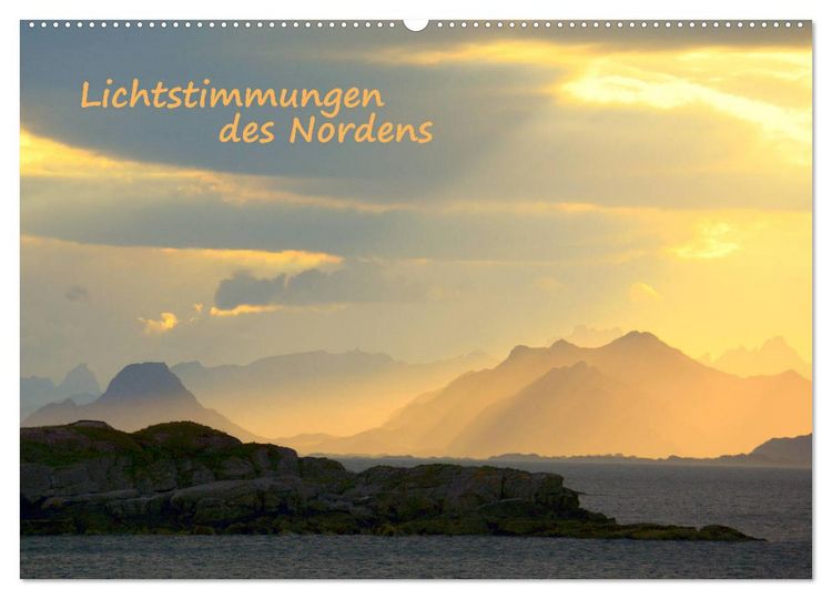 Produktbild: Lichtstimmungen des Nordens (Wandkalender 2026 DIN A2 quer), CALVENDO Monatskalender