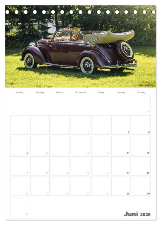 Produktbild: Mercedes Benz 170 SCB (Tischkalender 2025 DIN A5 hoch), CALVENDO Monatskalender