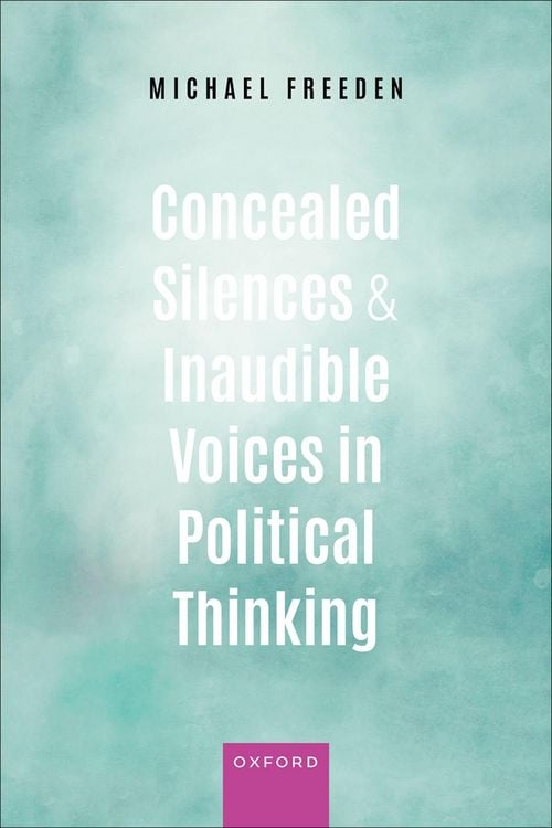 Produktbild: Concealed Silences and Inaudible Voices in Political Thinking
