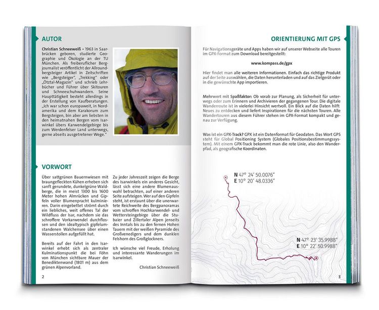 Produktbild: KOMPASS Wanderf&uuml;hrer Isarwinkel, Bad T&ouml;lz, Lenggries, Walchensee, 60 Touren